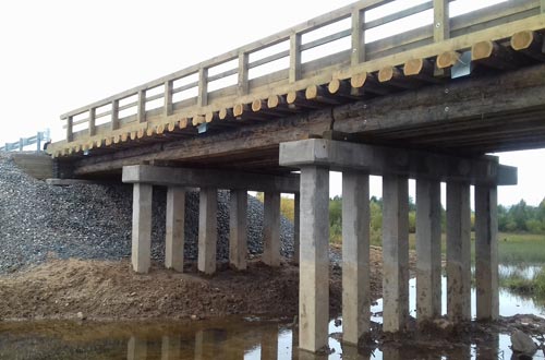 Мост через протоку Почозеро