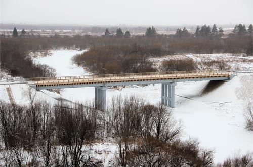 Мост через реку Топса